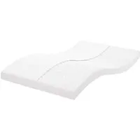 vidaXL Schaumstoffmatratze 120x220cm - 7 Liegezonen - Matratze mit 7 Liegezonen für optimale Druckentlastung und maximalen Komfort. Pflegeleichter Bezug, ideal für erholsamen Schlaf.