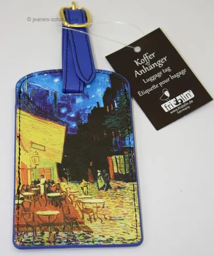 Kofferanhänger / Adressanhänger / Taschenanhänger v. GOGH Cafe de Nuit
