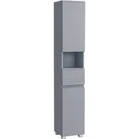 Vasagle Badezimmerschrank 30x30x170 cm in Grau