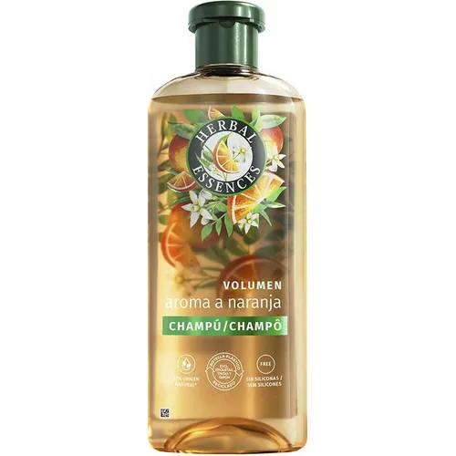 Herbal Essences Volumen-Shampoo mit Orangenduft, 350 ml, für feines Haar, ohne Silikone