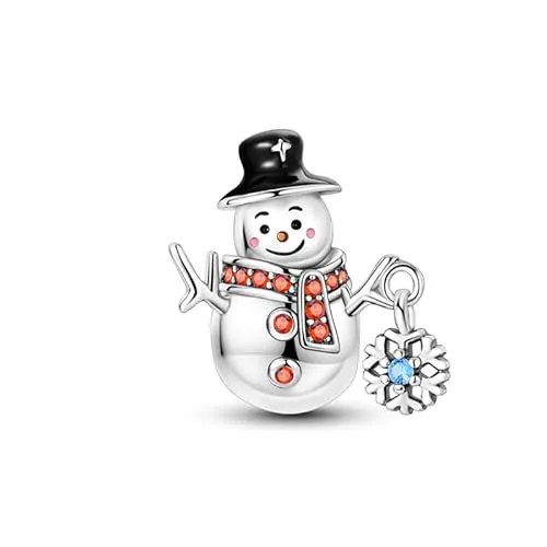 TINSLO Charm Anhänger Damen 925 Sterling Silber für Armband Charms Beads passend für Pandora Armband und Halskette, Kompatibel mit Europäischen Armbänder für Frauen Mädchen