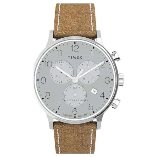 Timex Watch TW2T71200, Braun/Grau