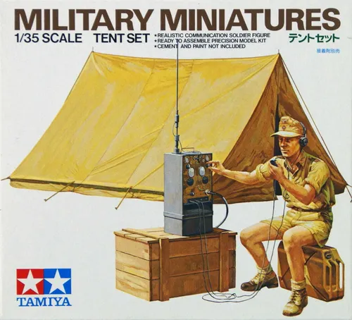 TAMIYA 35074 1:35 TENT SET Plastic Model Kit