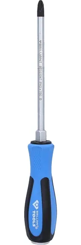 Brilliant Tools Schraubendreher Kreuzschlitz mit Schlagkappe, PH3 x 150 mm