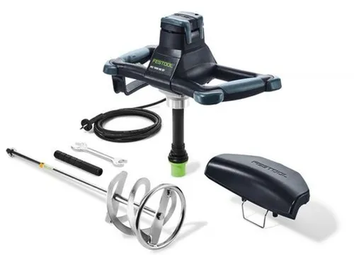 Festool Rührwerk MX 1000 RE EF HS2 - 575806 - ErgoFix-Rührwerk mit kraftvollem 1000 W Motor, ideal für effizientes Rühren von Materialien in Bau und Renovierung.