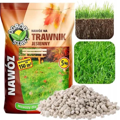 Herbstrasendünger Rasendünger Herbst Kaliumdünger Kalium Dünger Rasen 150m2 5kg