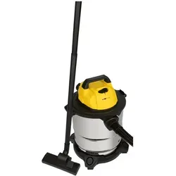 Clatronic BS 1313 Nass/Trocken Autostaubsauger - Bodenstaubsauger mit 20L Tank, ideal für Nass- und Trockensaugen, Gebläsefunktion und extra langem 5m Kabel für flexibles Arbeiten in Haus, Garten und Werkstatt.