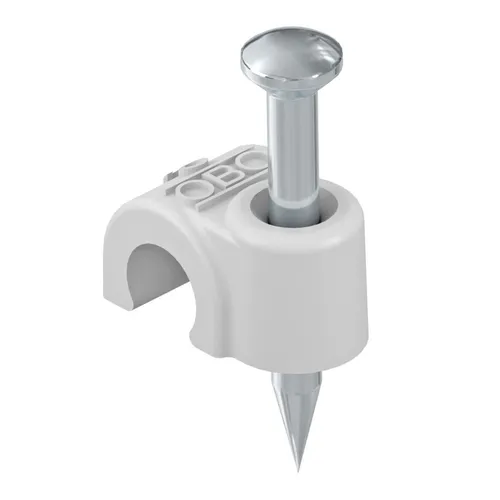 Stk. OBO Bettermann Iso-Nagel-Clip 2007 25 LGR Nagelschellen 2227517 100