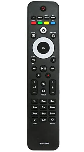 Ersatz TV Fernbedienung passend für Philips 242254902314 TV Fernseher 2422 549 02314 RC4707