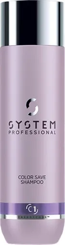 System Professional Lipid Code Color Save Shampoo - 250 ml - Shampoos für farblich behandelte Haare, schützt die Haarfarbe vor Verblassen und bewahrt die Leuchtkraft dank innovativer Formel.