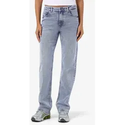 Nmmonica HW Straight Jean AZ359LB NOOS - Noisy May Jeans für Jugendliche, gerade geschnitten und perfekt für lässige Outfits.