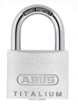 ABUS Zylindervorhangschloss Titalium 64, TITALIUM-Spezialaluminium 10079477-01