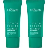 skinChemists Jugendserie Grünes Kaviar Augenserum 15ml x 2 Duo-Pack
