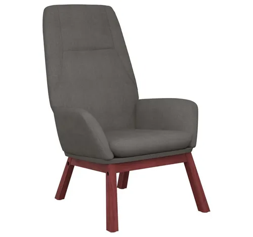 vidaXL Relaxsessel Hellgrau Stoff von vidaXL