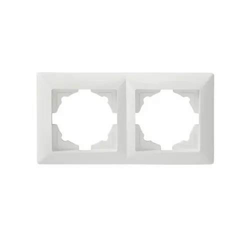 Produktbild Günsan Visage 2-fach Rahmen Steckdosen Schalter Dimmer