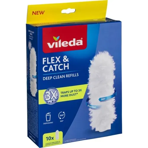 Vileda Staubwedel-Einsätze für Flex&Catch 10 Stück 177662
