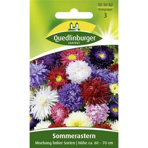 Sommeraster, Mischung hoher Sorten