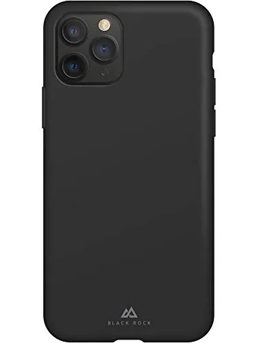 Black Rock Schutzhülle Fitness (für iPhone 11 Pro Max, Perfekter Schutz aus Silikon, ideal für Outdoor und/oder Sport, 180° Schutz) Schwarz