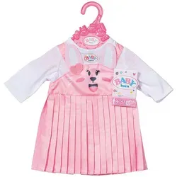 BABY born Häschenkleid - Trendiges Faltenkleid für Puppen, fröhliches Häschengesicht und inklusive Kleiderbügel, umweltfreundlich verpackt