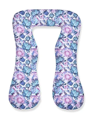 Amilian Schwangerschaftskissen zum Schlafen; Lagerungskissen; Körperkissen; Schwangere Kissen; Stillkissen Typ A; Seitenschläferkissen: Ink.Bezug; Baby, Pregnancy Pillow; mit abnehmbarem Kissenbezug