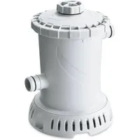 PolyGroup Kartuschen-Filterpumpe RX600, 12 V - Kartuschenfilteranlage für Pools bis 12 m³, mit einer Durchflussmenge von 2271 l/h und leicht zu reinigenden, austauschbaren Filterkartuschen.