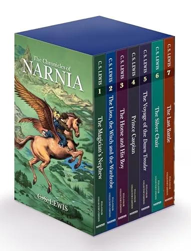 The Chronicles of Narnia 7-Book Box Set - Bücher, Vollfarbige Paperback-Ausgabe mit 7 klassischen Abenteuern in einem Set – perfekt für Fantasy-Fans und Sammler.