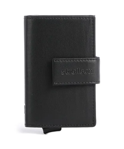Strellson Herren E-Cage Carter C-Three - Slim Wallet - Kartenportmonaie - Kreditkartenhüllen für Herren mit praktischen Innenfächern und sicherem Reißverschluss. Hochwertige Verarbeitung, elegant in Schwarz – ideal für den Alltag oder besondere Anlässe.