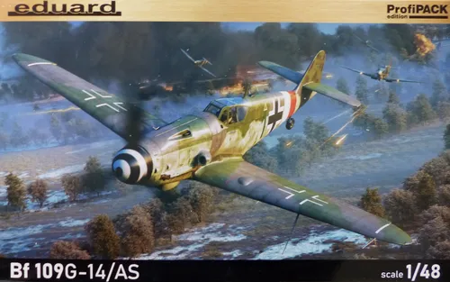 Eduard 82162 -  1:48  Bf 109G-14/AS  PROFIPACK