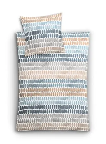 Kleine Wolke Bettwäsche Satin Solid Sandbeige - Elegante Bettwäschegarnitur aus 100% Baumwolle in Sandbeige, mit praktischem Reißverschluss für einfache Pflege. Ideal für ein harmonisches Schlafzimmerambiente.