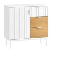 SoBuy Sideboard FSB91 – Eleganter Küchenschrank in weiß von SoBuy
