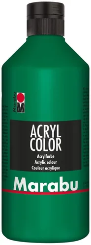 Marabu Acrylfarbe Acryl Color 500 ml saftgrün 067 von Marabu