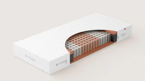 Taschenfederkernmatratze Titan H4 - 70x200 cm für schwere Menschen - Matratzen, ideal für Körpergewicht von 110 bis 160 kg, mit atmungsaktivem Taschenfederkern und abnehmbarem Bezug für hygienischen Schlaf.