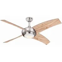 AireRyder Deckenventilator Borealis, dimmbar - Ventilatoren mit integrierter dimmbarer LED-Beleuchtung, ideal für jeden Raum. Genießen Sie individuellen Komfort mit 3 Geschwindigkeiten und Vorwärts-/Rückwärtslauf.