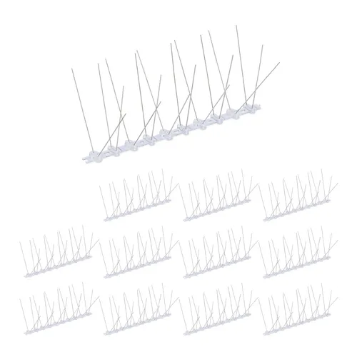 Vogelabwehr Spikes Taubenspikes Taubenabwehr Vogelspikes Taubenstacheln 12er Set