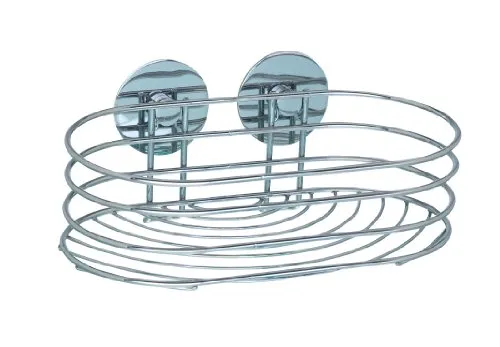 Wenko Turbo-Loc Wandablage, Chrom - Die stilvolle Turbo-Loc Wandablage schafft zusätzlichen Stauraum für Bad-Accessoires und sorgt für Ordnung im Badezimmer. Mit einfacher Montage und modernem Design ist sie die perfekte Lösung für jedes Bad.