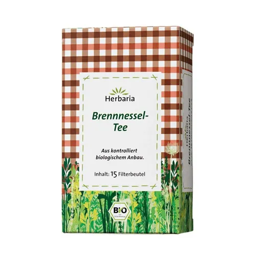 Herbaria Brennnessel-Tee 15 Filterbeutel Bio