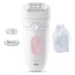 Braun Silk-épil 5 SE5-011 Epilierer für Nass- und Trockenrasur - Entdecken Sie den Braun Silk-épil 5 SE5-011, einen präzisen Epilierer für Damen. Er entfernt selbst kurze Härchen gründlich und sorgt für langanhaltend glatte Haut – ideal für eine einfache und effektive Haarentfernung.