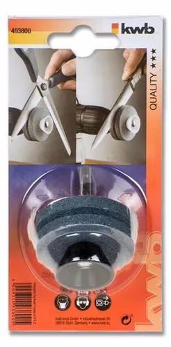 KWB Messer und Scherenschleifer 6 mm - Schleif- & Trennscheiben, präziser Schärfer für Messer und Scheren mit 6 mm Dicke für optimale Schnitthaltigkeit.