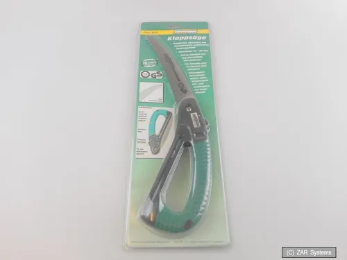 Mannesmann M30110 Klappsäge mit Sicherheits-Sperrklinke, aus hochwertigem Stahl