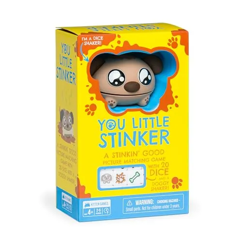 Exploding Kittens You Little Stinker Dog, 2-5 Players, Ages 4+ Dice Game