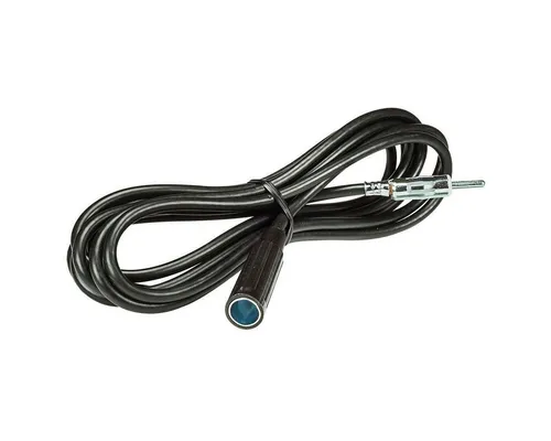 tomzz Audio KFZ Antennen Verlängerung Kabel 3m DIN Stecker auf DIN Buchse Kupplung KFZ Adapter