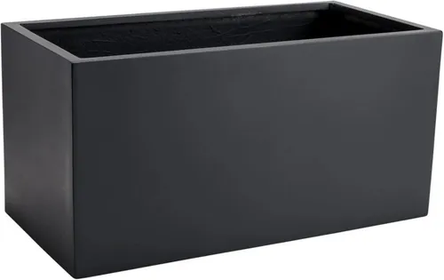 VIVANNO Pflanzkübel Fiberglas MAXI Kasten - Anthrazit Matt, 60x30x30 cm - Stylischer Pflanzkübel aus Fiberglas in Anthrazit Matt, ideal für moderne Gärten. Mit einem Fassungsvermögen von 54 l bietet er ausreichend Platz für Ihre Pflanzen.