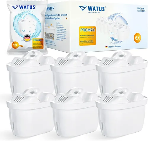 Watus Cartucce filtro acqua per Brita Maxtra e Maxtra, per cartucce di ricambio