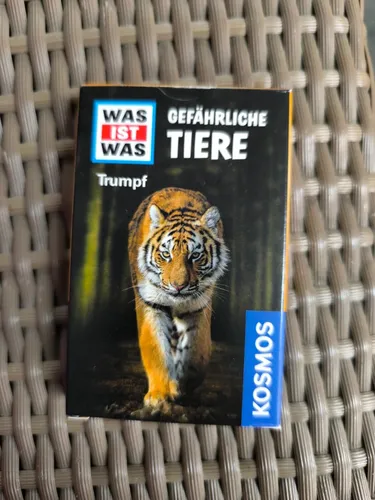 Kosmos Was ist Was Trumpf Gefährliche Tiere Quartett