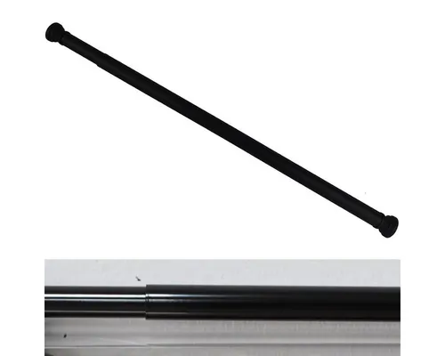 Ekershop Duschvorhangstange Alu Schwarz 140 von Ekershop