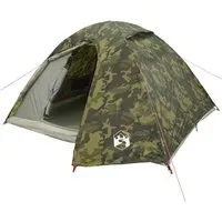 vidaXL Kuppelzelt 4 Personen Camouflage von vidaXL
