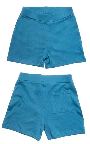 Leela Cotton Baby Kinder Shorts Bio-Baumwolle 2020 Gr. 74 bis 128 (116, donaublau)