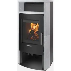 JUSTUS Kaminofen Lara, 6,5 kW, Zeitbrand, Speckstein von JUSTUS