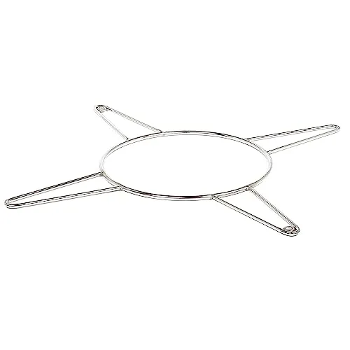 Zubehörauflage BJ Halterung silber für Kamado Big Joe - Praktische Zubehörauflage für Kamado Big Joe, sorgt für mehr Platz und Ordnung beim Grillen.