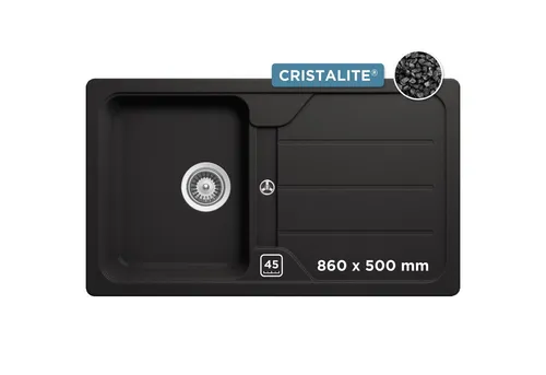 Schock Granitspüle Formhaus, rechteckig, 86/50 cm von Schock